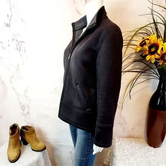 Ralph Lauren micro fleece sueded jacket - Picture 4 of 7